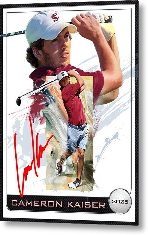 Classic Cameron on metal